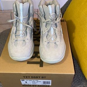 Brand new kids size 2 Yeezy boots